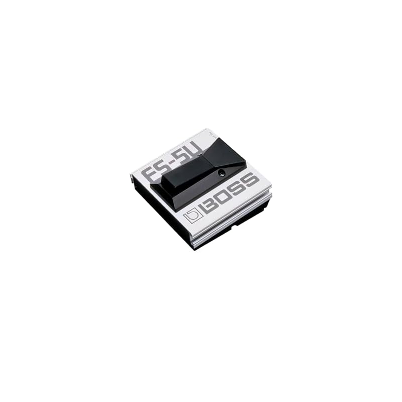 BOSS FS-5U Footswitch: Momentary type, a classic model for starting and stopping rhythm machines and sequencers.