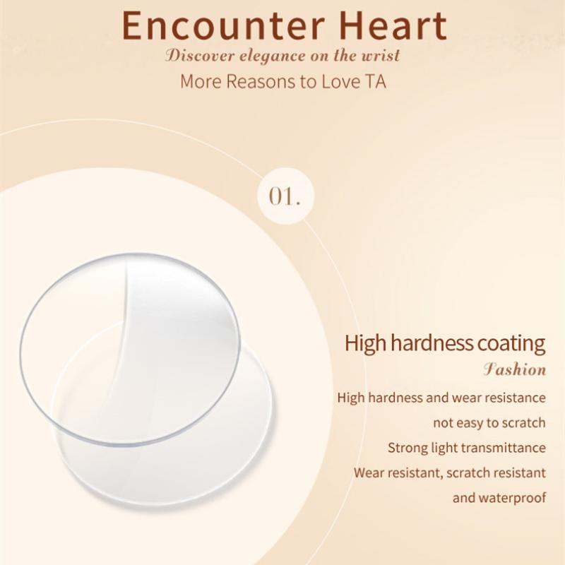 JINSHIDUN Nuevo reloj de negocios y ocio para damas Forma mecánica Calendario Luminoso con incrustaciones de diamantes Reloj impermeable de alta gama