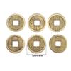 50/100/200Pcs Chinese Feng Shui Coins Antique Bronze Good Luck Ching Coins for Health and Wealth Home Office Car Decoration