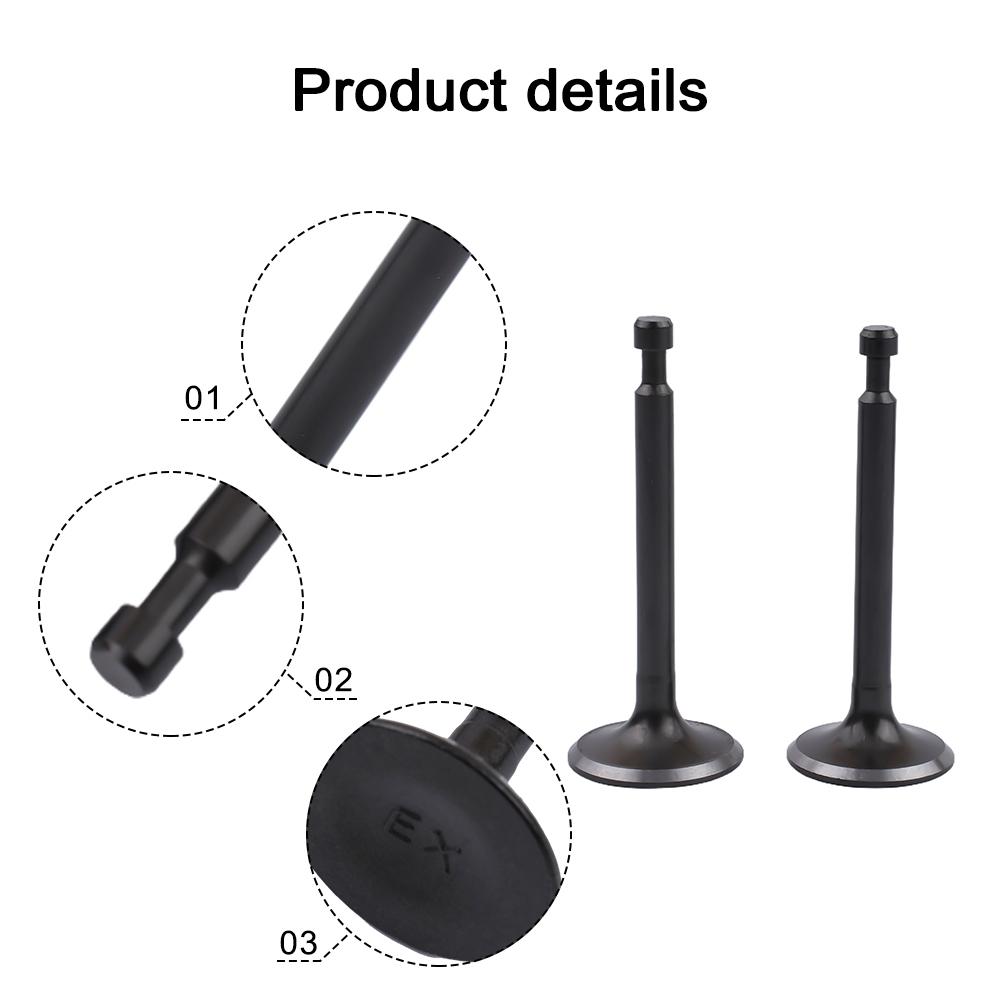 5.5HP 6.5HP Intake Exhaust Valve Lawn Mower Replacement Outdoor Garden
