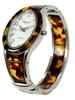 Takeuchi Shoji Rapport Oval Bangle Silver Brown Co., Ltd. Watch, Wide, 188614, Women's,