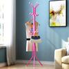 Bedroom Coat Rack, Floor Standing Clothes Hanger, Simple Hallway Clothes and Bag Rack, Creative Wrought Iron Clothes Hanger