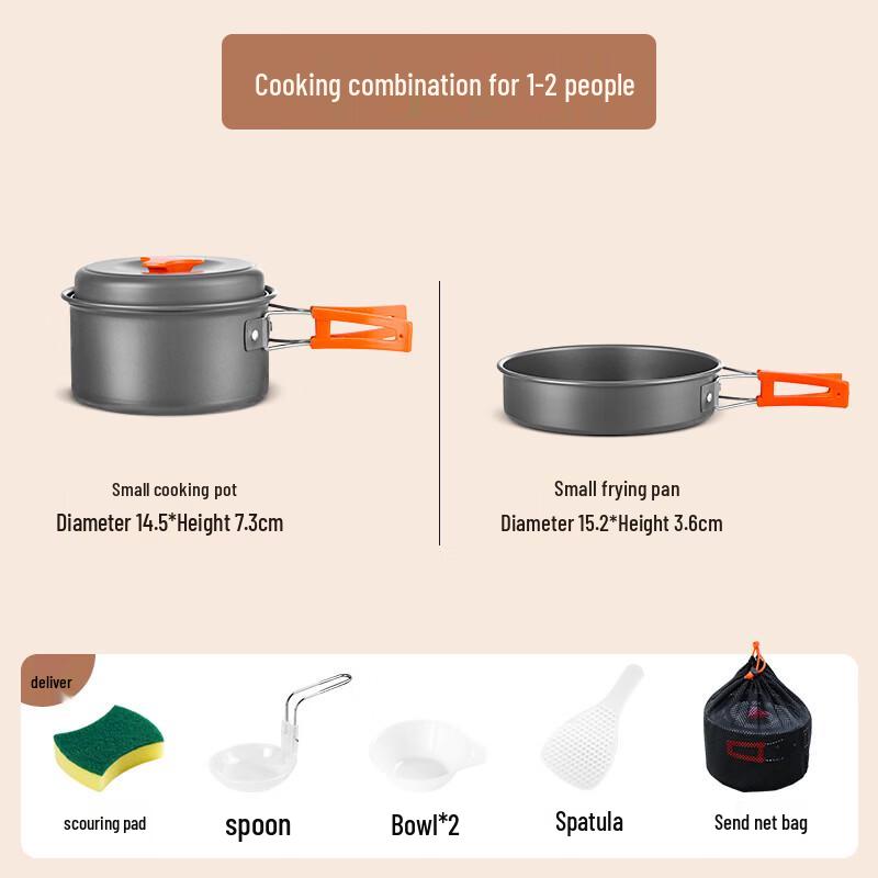 BinFu Outdoor Camping Cookware Set