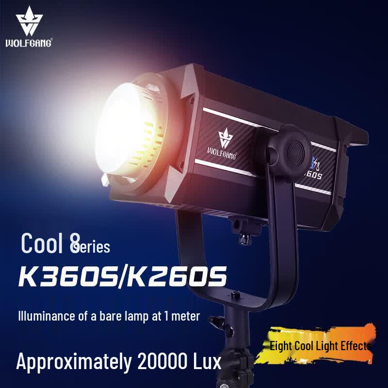Wolfgang Cool 8 Series 360S Continuous LED Video Light