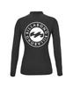 BILLABONG Women'S Circle Wave Loose Fit Rash Guard Black