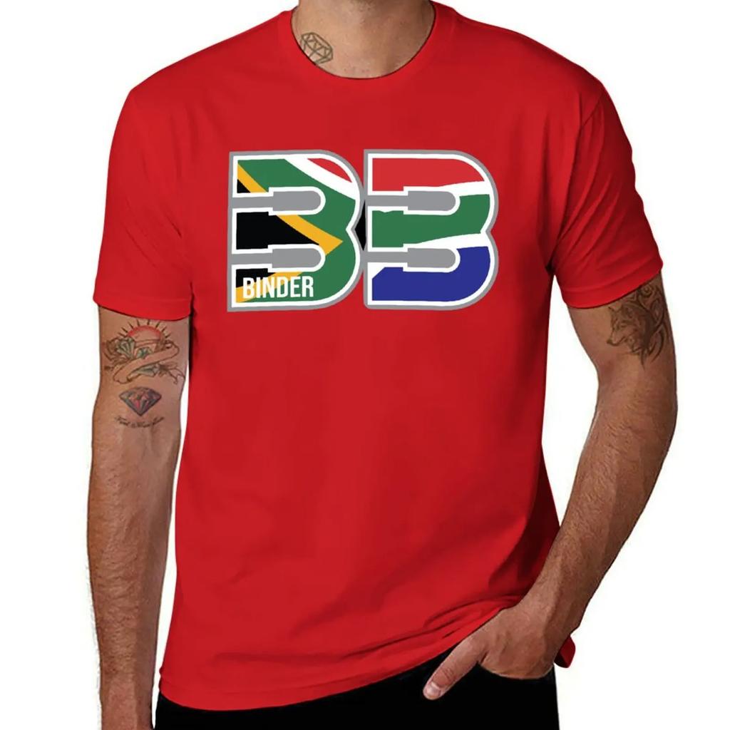 Brad Binder 33 Motorbike Motorcycle Reider Flag T-Shirt essential t shirt man clothes animal prinfor boys designer t shirt men