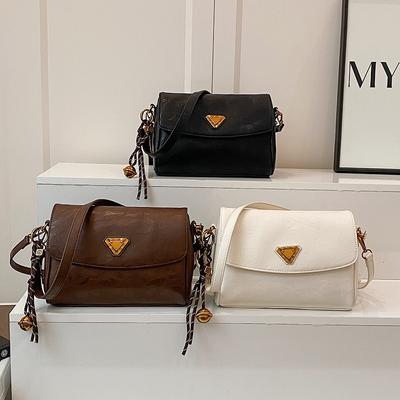New Super Hot Bag Women's Texture Single-shoulder Crossbody Bag Classic Small Square Bag