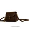 Vintage Coffee Small Bags for Women Luxury Designer Purses and Handbags High Quality Leather Commute Crossbody Shoulder Bags