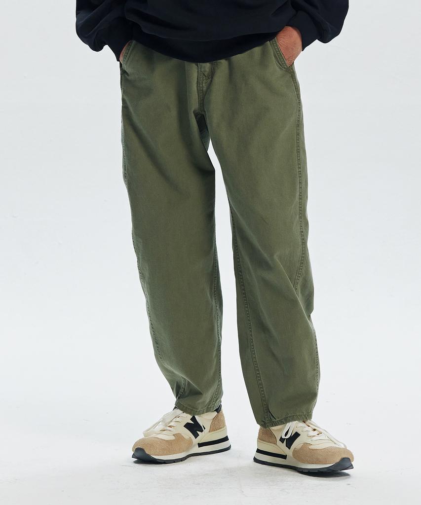 FRIZMWORKS Canvas French Work Pants _ Olive