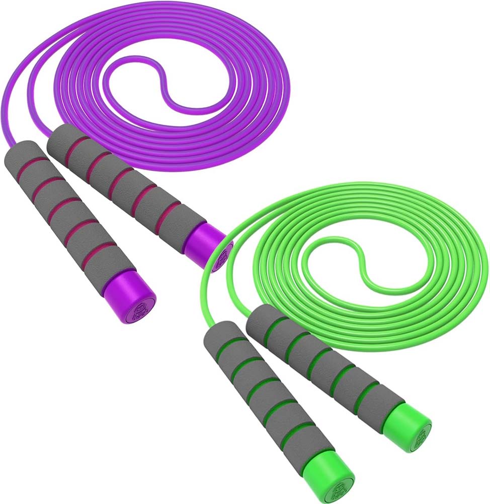 2 szt. Regulowana skakanka do ćwiczeń, fitness, bokserska, do ćwiczeń szybkościowych, do skakania