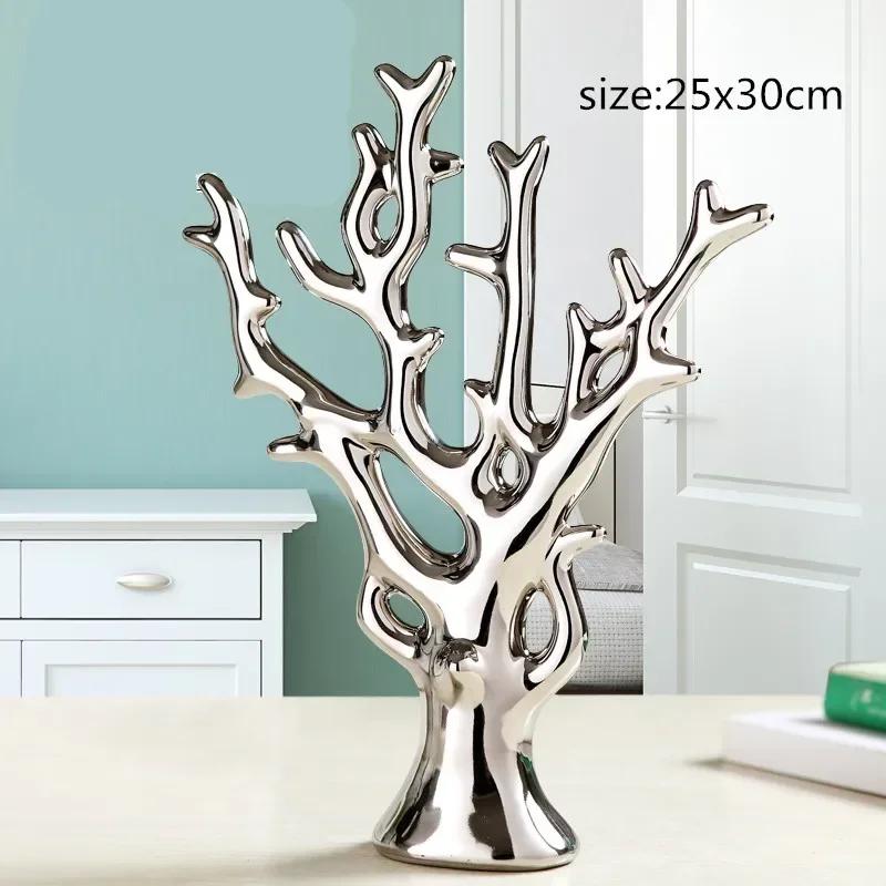 

Nordic Light luxury Ceramic Home Decor Creative Home Desk Ornament Decor Display Room fashion Decorative