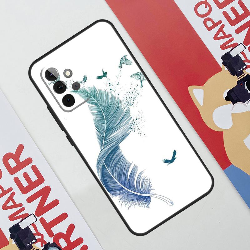 

Чехол-перо для Samsung Galaxy A52 A32 A12 A56 A36 A16 A13 A23 A33 A53 A54 A34 A14 A15 A35 A55 A17 Samsung A72
