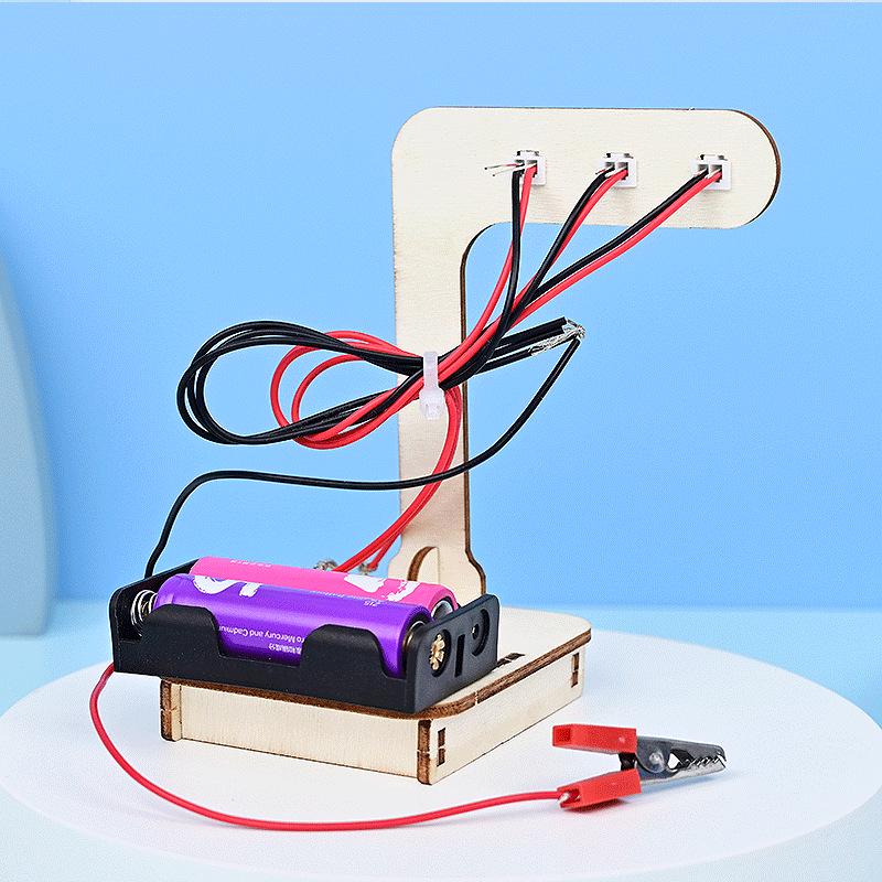 Student DIY Traffic Light STEM Kit: Physics & Technology Craft for Kids