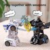 Childrens Onebutton Impact Transforming Toy Car With Inertia Function For Boys And Girls