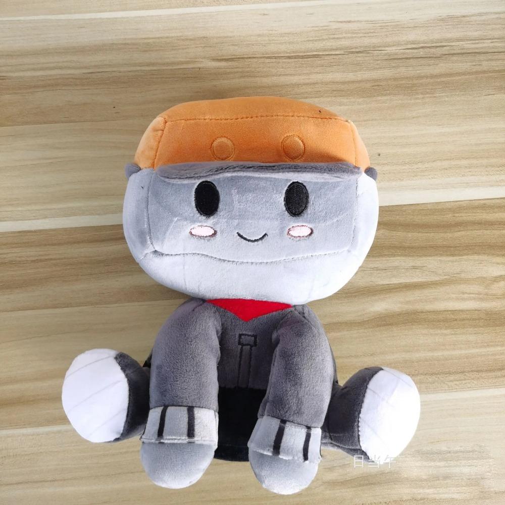 Plyšáci Blox Buddies 7,8 palce Blox Buddy s hnědými vlasy noob Plyšák mazlíček x Hračky Plyšový polštář Dekorace