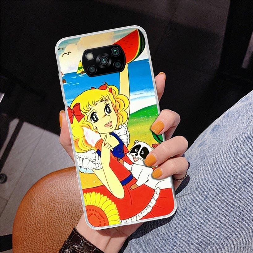 Anime Süßigkeiten Handyhülle Für Xiaomi Poco X7 X6 X5 Pro F7 Ultra Redmi 15C 15 13C 13 12C 12 10 10A 10C 9 9A 9C 9T Hülle Poco X7 X6 X