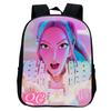 Printed Witch Hunters Huntrix Kpop Kindergarten Bag, Cartoon 12-inch Backpack Lightweight