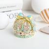 ABWR-Alloy Enamel Jewelry Box Bowknot Crown High-End Jewelry Ring Wedding Ring Jewelry Storage Box