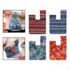 Knitting Tote Bag Kabelka na zápästie Roztomilé háčkovanie Ženy Darčekový prenosný organizér priadze pre