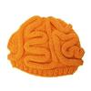 Creative Knitted Brain Hat Warm Funny Brain Beanie Stretchy Brain Pullover Cap  Skiing