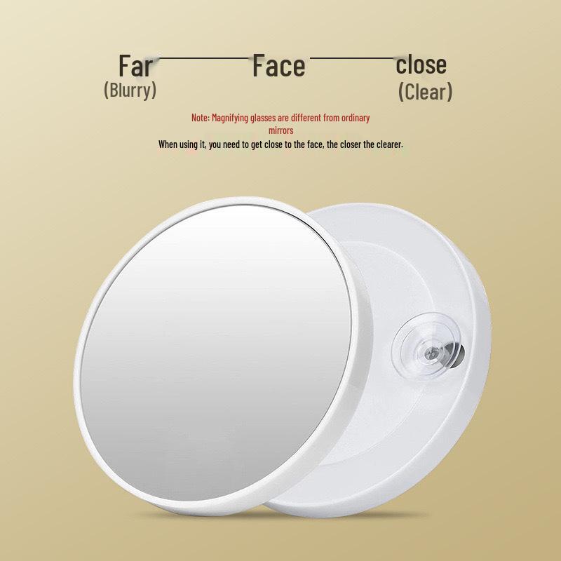 LED Hollywood Makeup Mirror with 12 Adjustable Three-Color Bulbs & 10x Magnifying Mirror