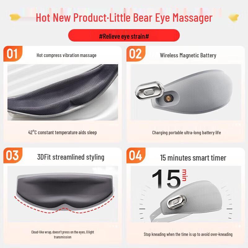 Little Bear Heated Eye Massager