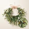 Artificial Olive Leaf and Fruit Wreath for Front Door, Living Room, Outdoor Decor, Christmas