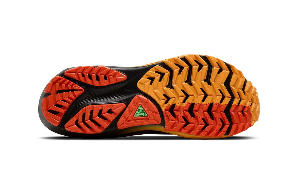 Brooks Ghost Trail sneakers breathable upper Black/Red/Orange