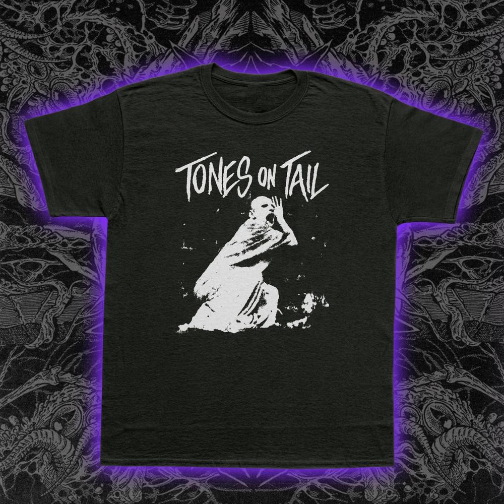Tones On Tail Burning Skies T-Shirt Post-Punk Gothic Rock Bauhaus 80s Music S-5X