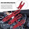 Plastic Hose Pinch Off Pliers 3 Sizes Set Automotive Radiator Coolant Brake Fuel Line Clamp Tool Kit Heavy Duty Non-Marring Tool