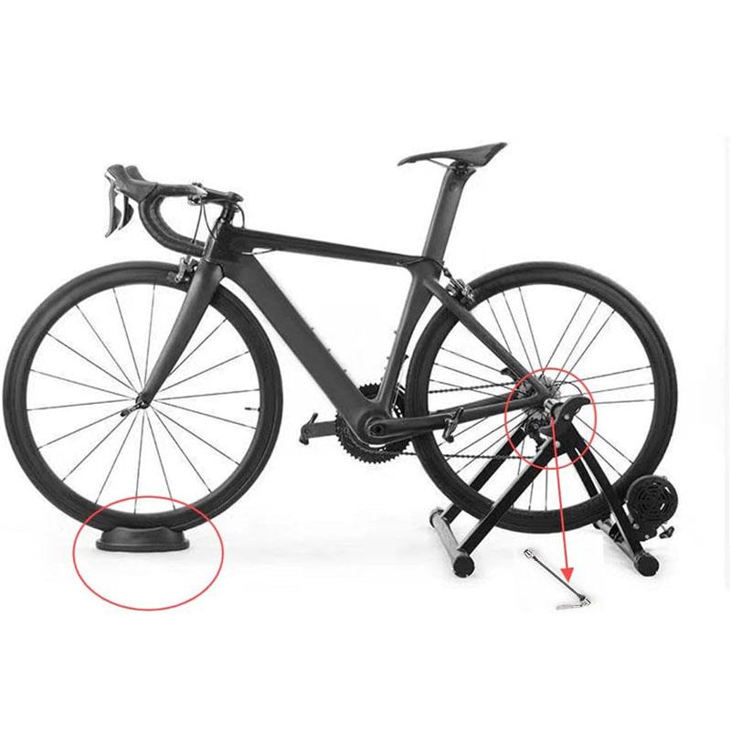 Quick Release Skewer and Front Wheel Riser Block for Bike Trainer Bike Quick Release Turbo Trainer Skewer