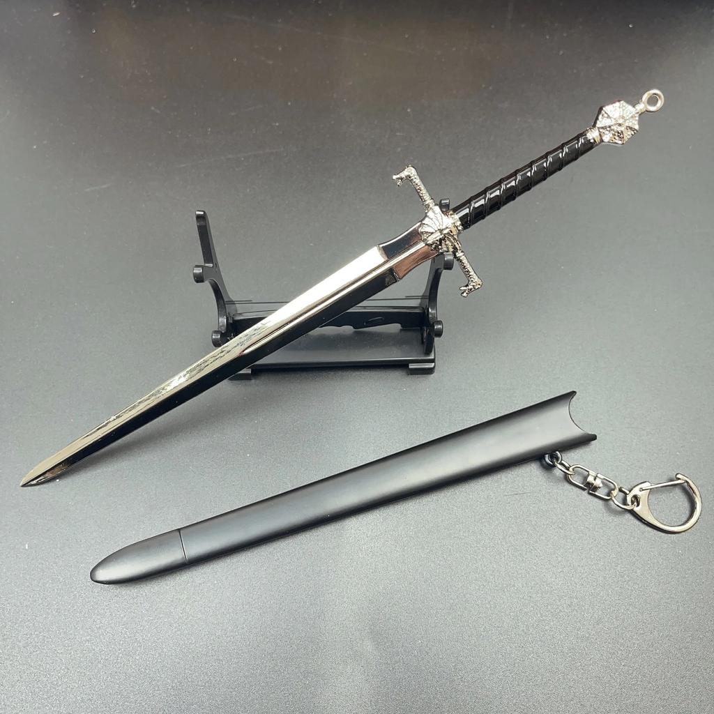Game of Blackfyre Sword Model Toy Thrones, 22cm, Zinc Alloy Metal, Unsharpened Blade, with Sheath, Ideal for GOT Fans