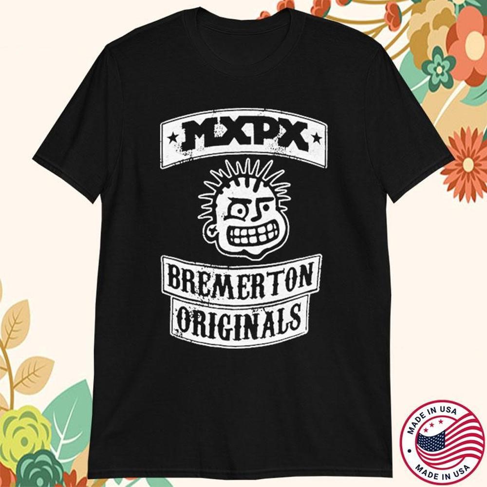 

VTG MxPx band black T-shirt short sleeve All sizes Unisex S to 5Xl XA628 Unisex T-Shirt S