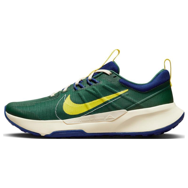 Nike Juniper Trail 2 Gorge Green Deep Royal Blue Coconut Milk Yellow Strike Sneakers DM0822-301