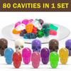 Silicone  Candy Molds Jelly Pudding Mould   Chocolate Molds With 1 Dropper For Halloween Candy Chocolate