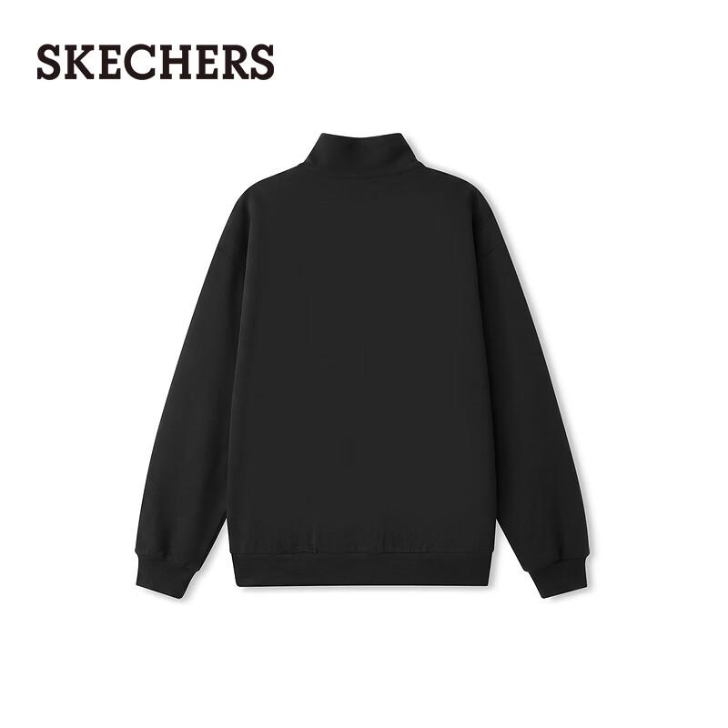 Skechers Unisex Relaxed Fit Collared Knit Pullover L326U003