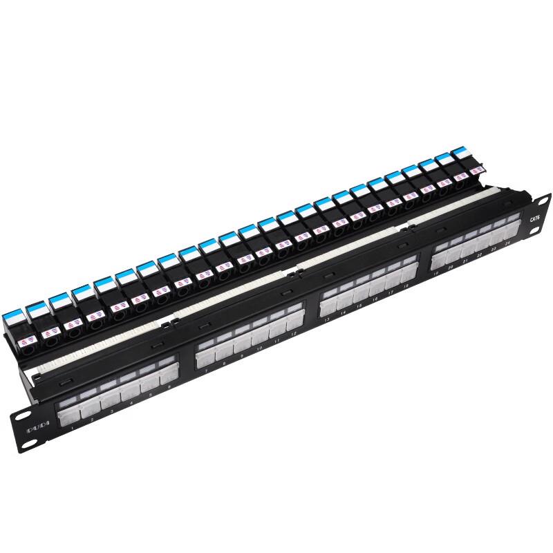 SHOCHAN Rackmount Network & Voice Patch Panels and Cable Management
