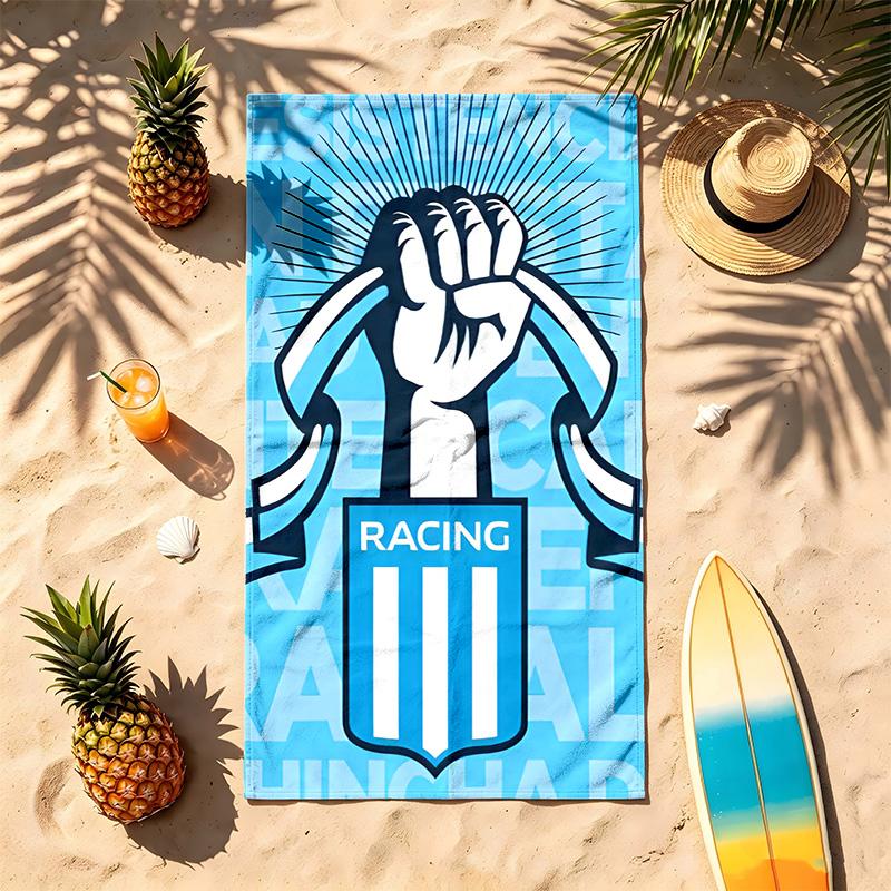 Racing Club de Avellaneda (1) Theme Beach Towel Sand Resistant Soft And Comfortable Suitable For The Pool Camping Yoga And Diving A Travel Essential