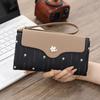 Women Wallets Floral Fresh Style Multi-Card Clutch, Long Wallet, Card Holder, Leather Clip, Coin Purse