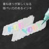 Pentel Color Brush Pens Milky Blush Pastel Mint Green 5 pcs XGFH-PD