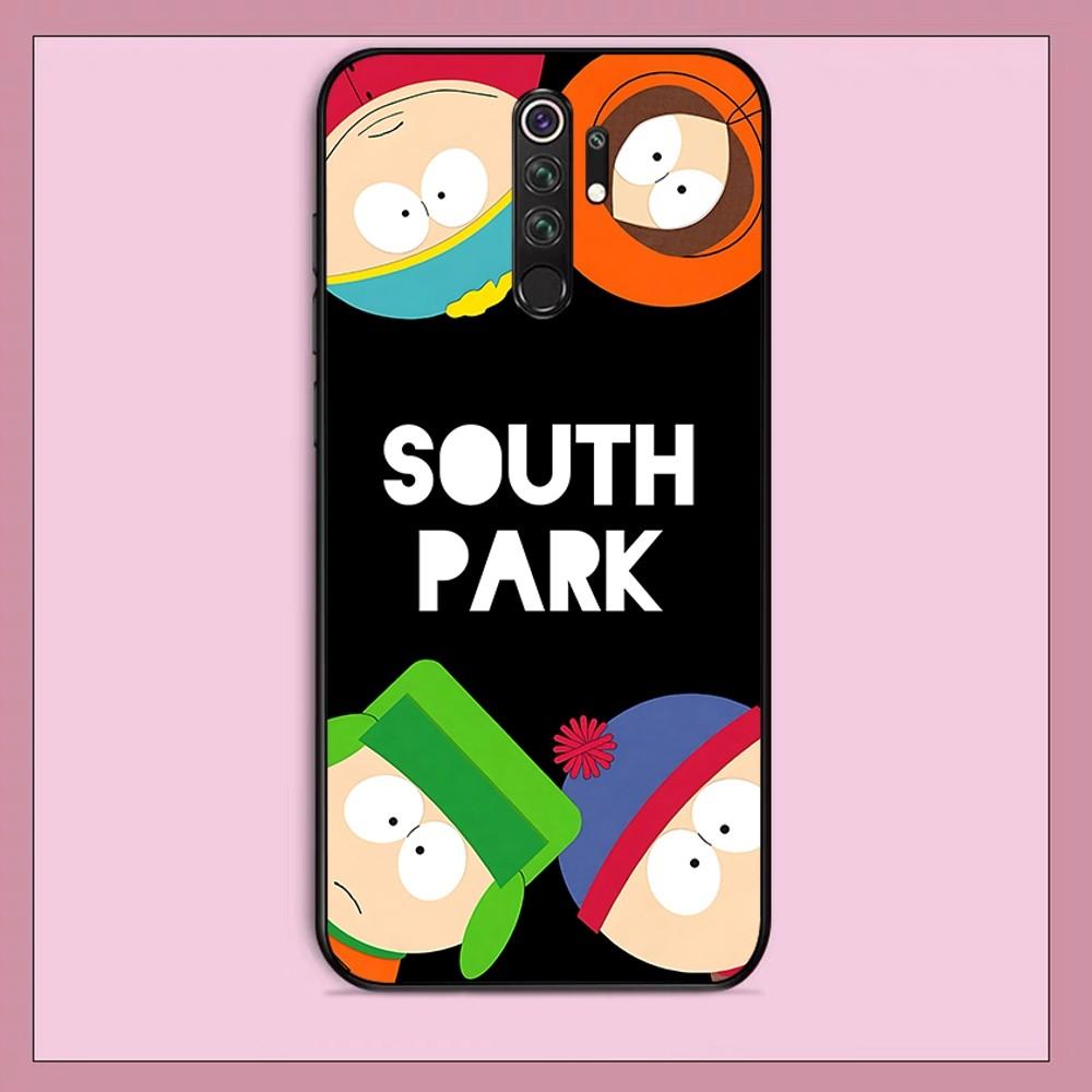 Cartoon Funny S-South-P-Park Phone Case For Redmi Note 4 X 5 A 6 7 8 T 9 9S 10 11 11S 11Epro Poco M3 Pro