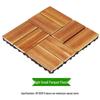 Waterproof WPC Balcony & Garden Flooring - Easy Snap-On, Anti-Corrosion, Ideal for Outdoors & Indoors.