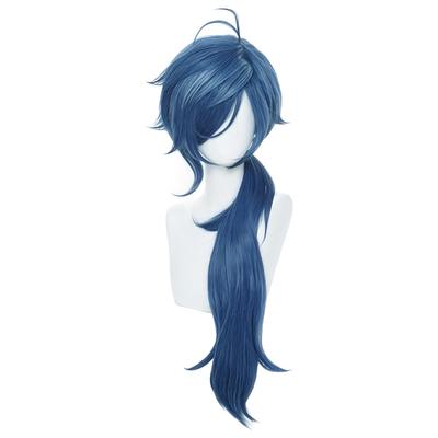 Genshin Impact Gaia Wig, Cosplay Wig, Wig Net, Heat Resistant, Perfect for Events, Halloween, Christmas, Costumes, and Photography