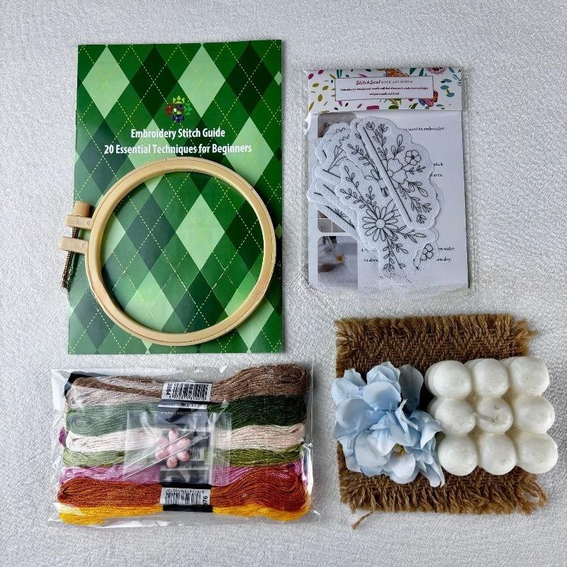 Water-Soluble Transfer Paper for Embroidery DIY Adhesive Sticker Material for T-Shirt Jeans with Design Handmade Craft Supplies