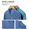 Long-sleeved T-shirt Men's Mercerized Cotton Pocket Polo Shirt Middle-aged Dad Shirt Thin Loose Top