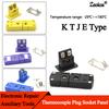 K T J E Type Male/Female Mini Thermocouple Plug Socket Panel Socket Sensor Temperature Resistant Compensation Wire Connecstors