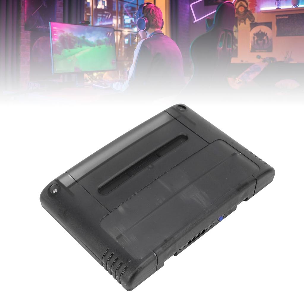 Game Cassette with 8GB Memory Supports and V1 Seamless Automatic Save Compatible with SFC Game Console Card, FAT16, FAT32, Versions, Gameplay, Backup,