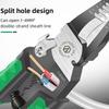 LAOA Electrician Pliers Needle Nose Pliers 9 in 1 for Clamping Screwing Wire Stripping Cable Cutting Wire Splitting LA320919