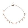 Star Necklace Pendant Chain Necklace Star Pendant Collar Clavicle Star Pendant Necklace Alloy Material for Women Girls