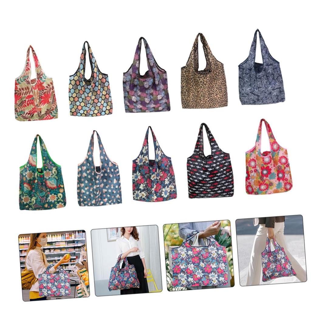 Cabilock Fabric Tote Shopping Bakery Candy Kids Goods Cookie Multifunctional Eco Bags for Polyester 10-Piece Bags, Bags, Bags, Bags, Bags, Pouches,